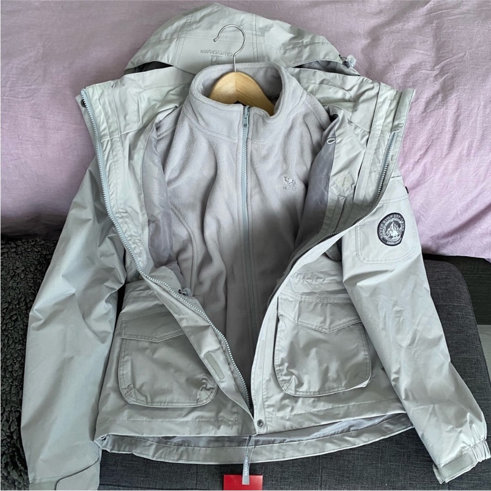 Camel Crown Jacket with Inner Fleece - Picture 2 of 7